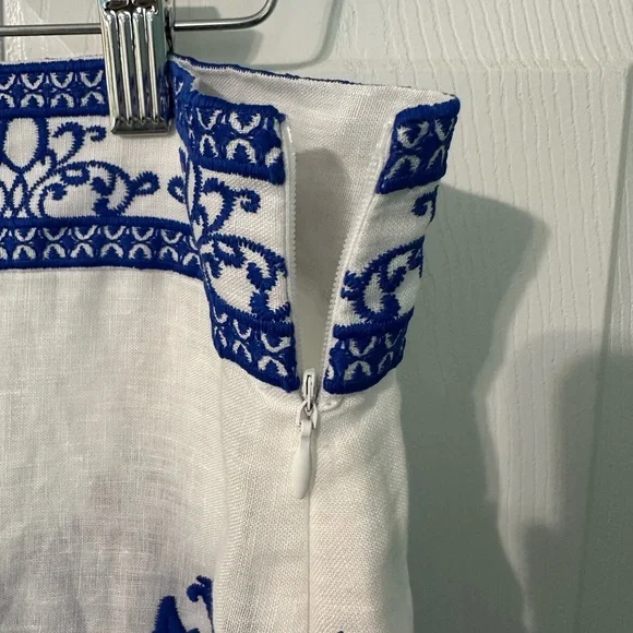 ☀️ New! ZARA Embroidered Midi Skirt - Picture 10 of 16